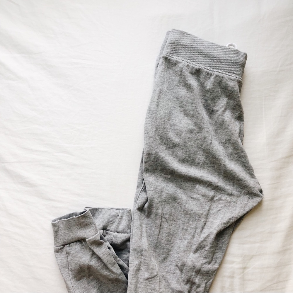 gray jogger sweatpants | h&m